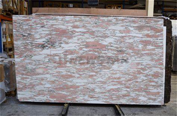 Newstar Natural Slab Tiles Rosa Norwegian Villa Windowsill Kitchen Countertop Background Wall Tiles Marble Slab