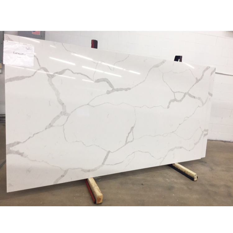 Artificial stone 2cm white calacatta quartz counter top black calacatta quartz stone countertop gold calacatta quartz slab