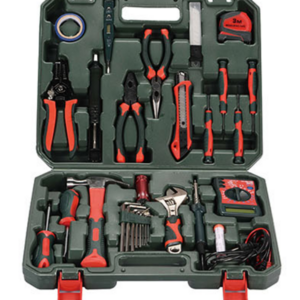 Portable Home Tool Kit, with Plastic Toolbox Storage Case portable craftsman tool box tool sets professional box