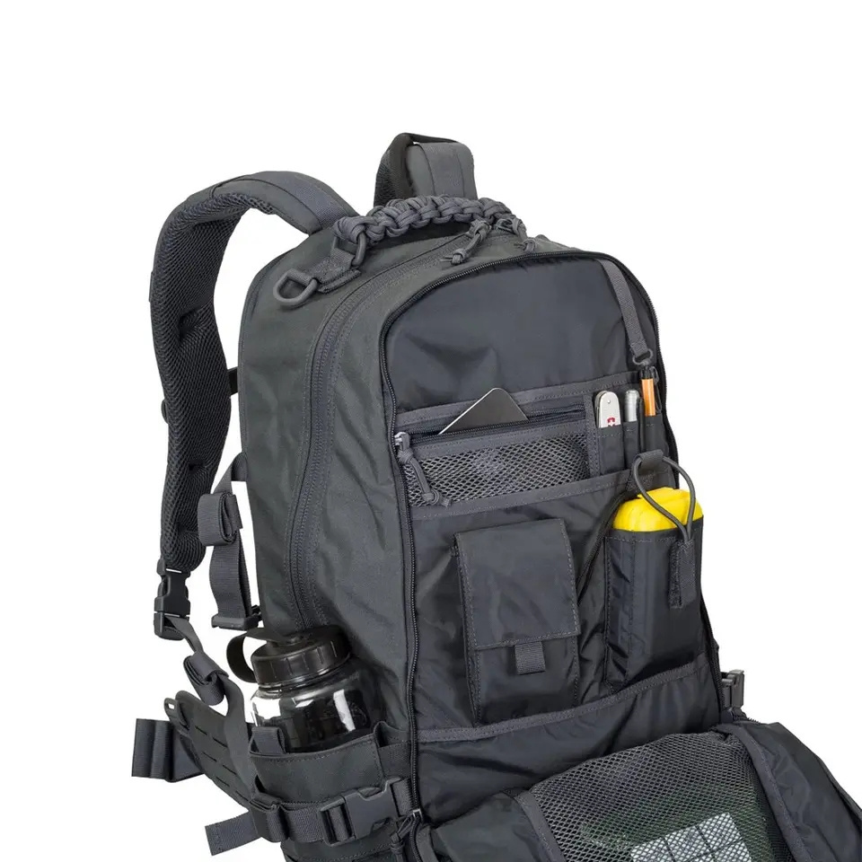 Hot Sale Custom Outdoor Sport Waterproof Hiking Survival Bag Black Hunting Tactical Backpack