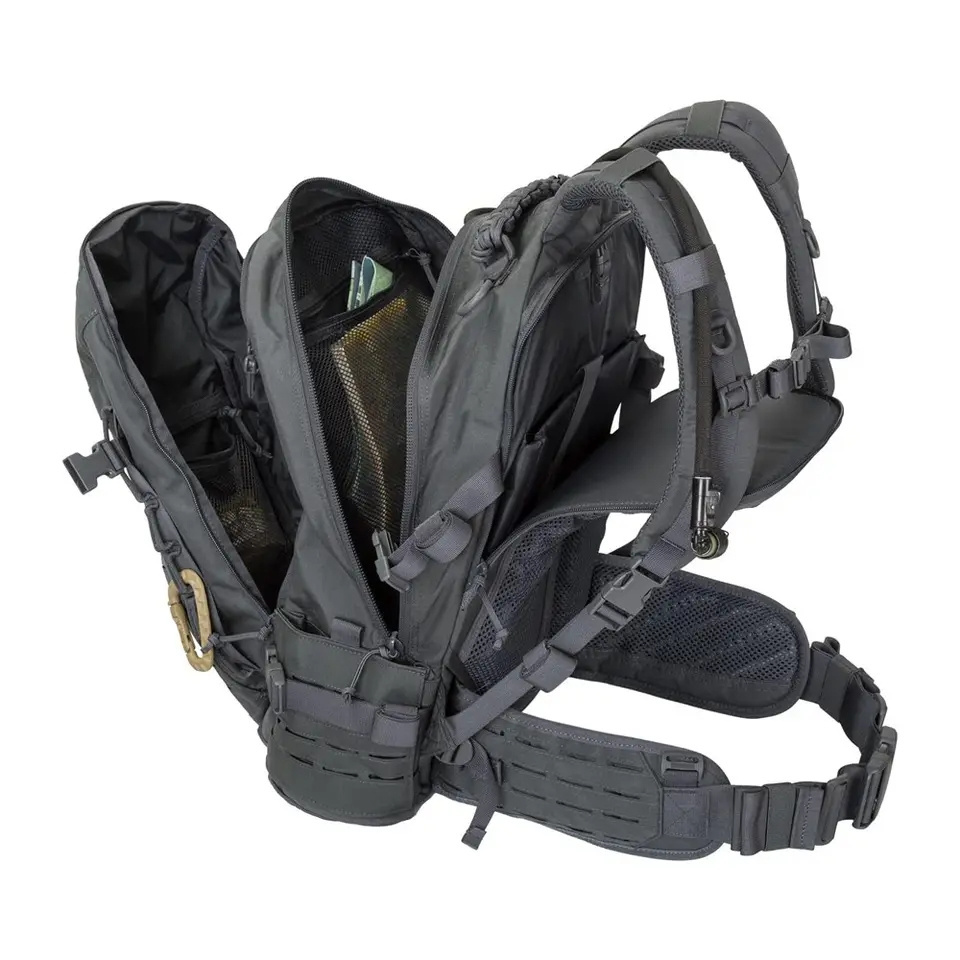 Hot Sale Custom Outdoor Sport Waterproof Hiking Survival Bag Black Hunting Tactical Backpack