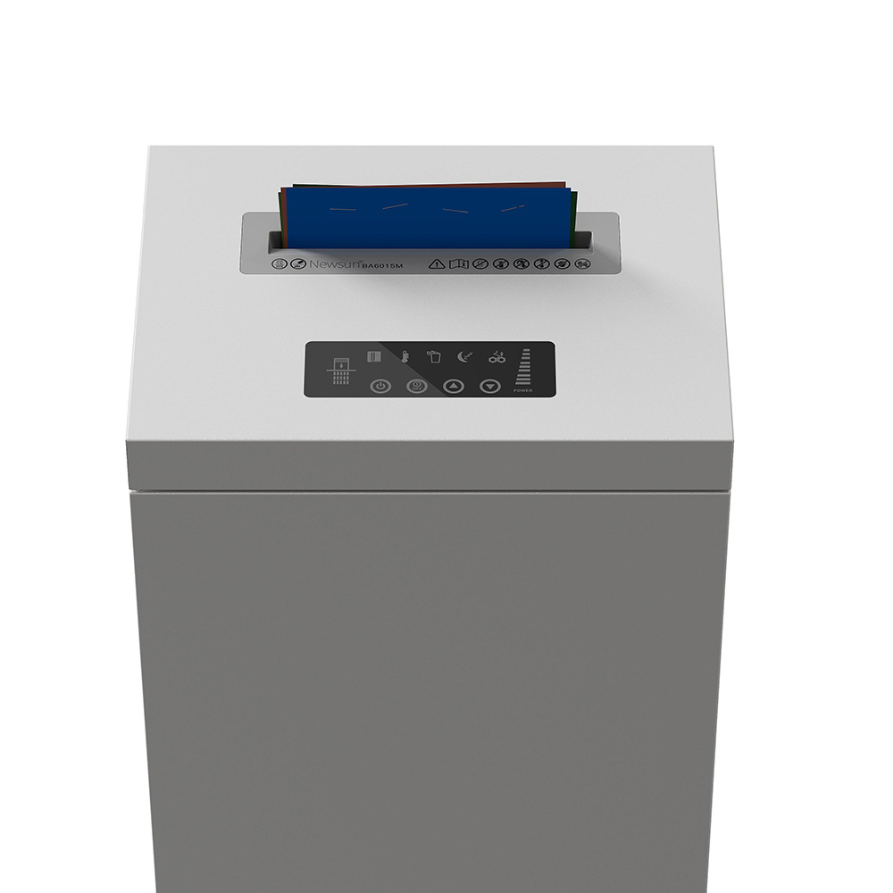 Large Office Heavy Duty Industrial Diamond Cut Paper Shredder Document Crushers High Security Electric Paper Shredder