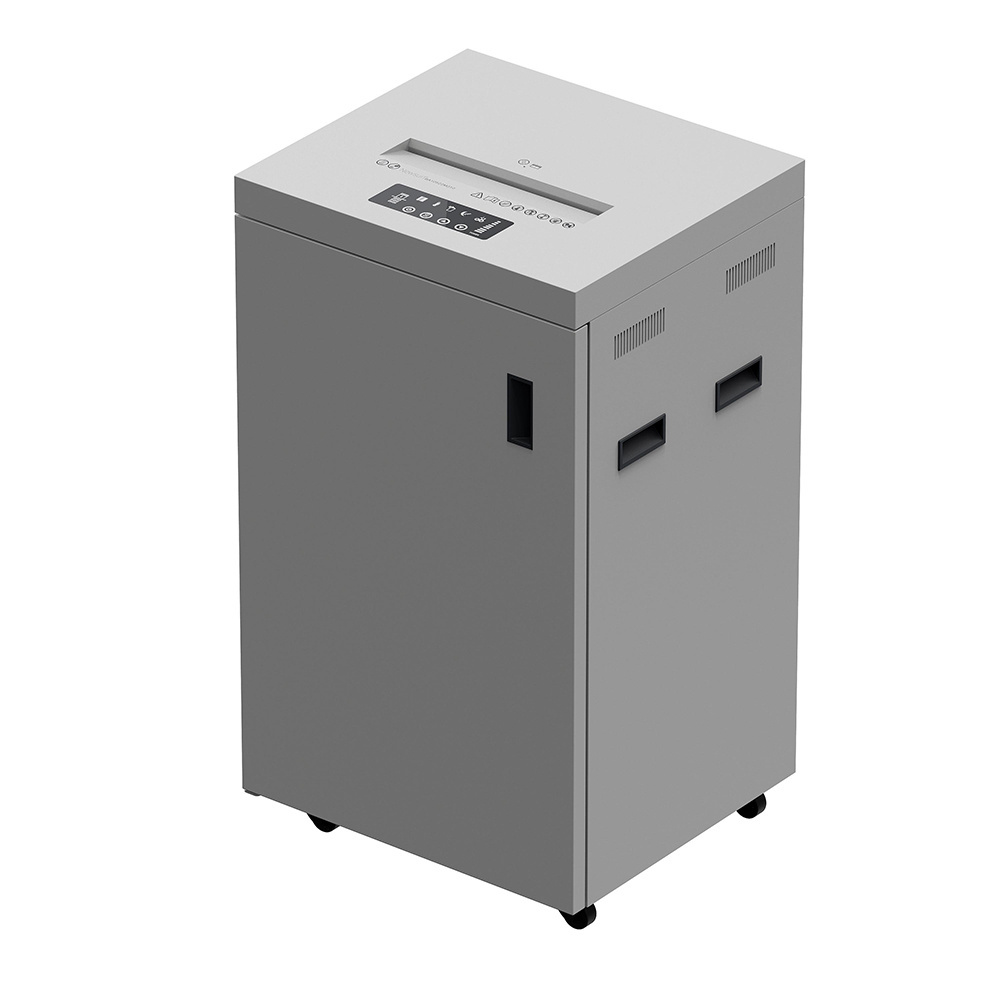 P5 Level Heavy Duty Cross Cut Paper Shredder Machine 105L High Capacity Commercial Document Shredding Machine