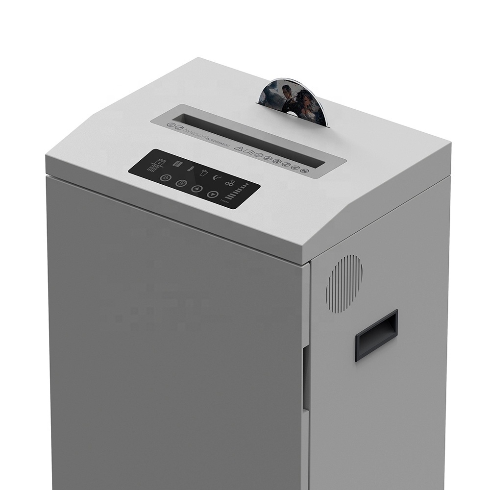 Commercial Heavy Duty Micro Cut 5 Sheets Paper Credit Card CD Shredder BD5005MCU with Wheels for Office Home Use