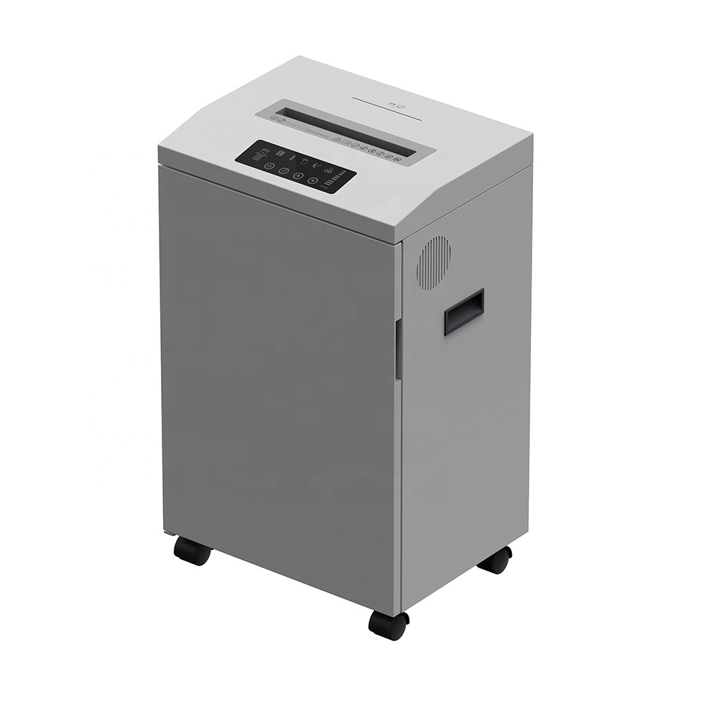 Commercial Heavy Duty Micro Cut 5 Sheets Paper Credit Card CD Shredder BD5005MCU with Wheels for Office Home Use