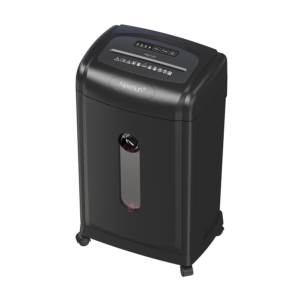 P5 12 Sheets Micro Cut Paper Shredder 30 Liter Pull-out Bin,Silent 56dB,10 Mins Shredding Time,LED Indication,Hot Selling