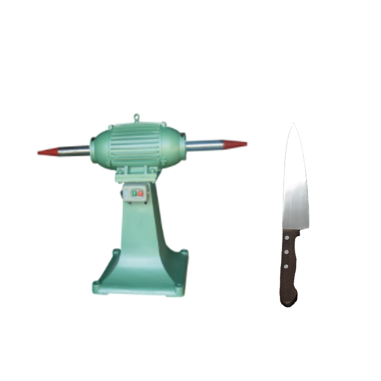 High speed small hand making ss buffing machine for knives manufacturing