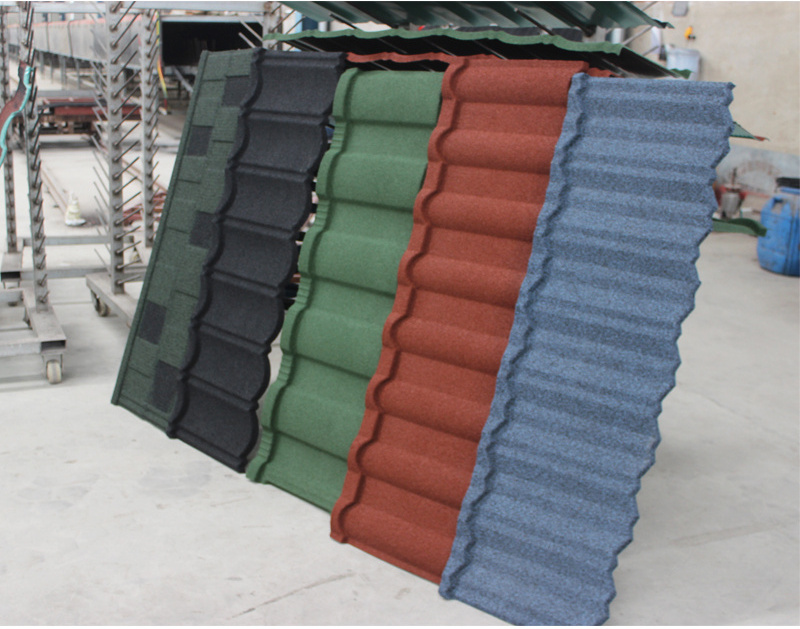 Mozambique  Rwanda Seychelles Somalia plastic synthetic spanish stone coated metal roof tile