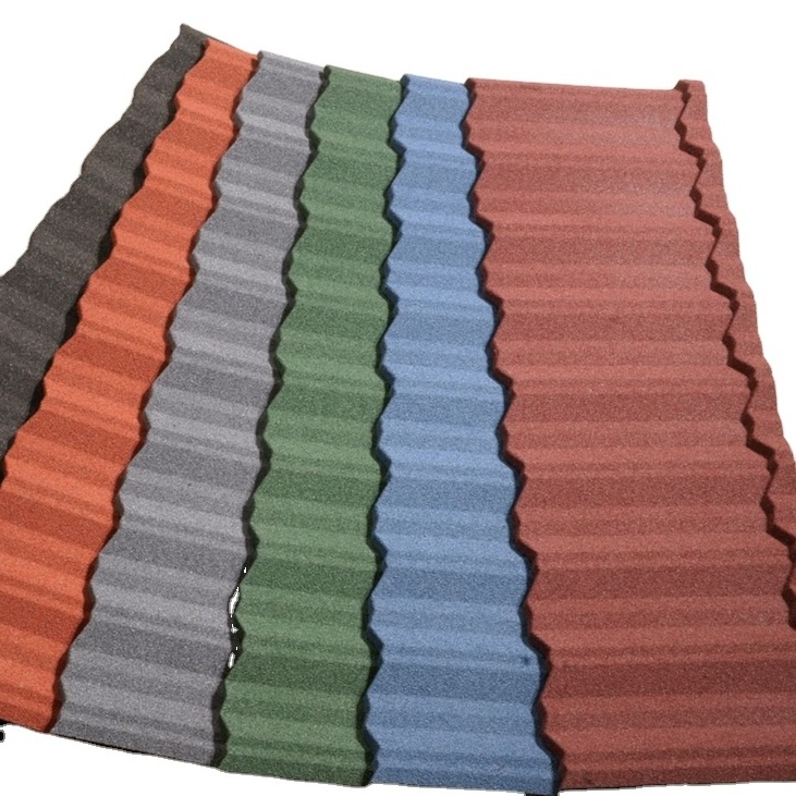 lightweight hot sell stone coated roofing sheet in Dominican Republic,Haiti and Jamaica