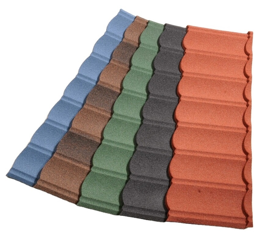 recycled rubber metal roofing Tiles prices color roof philippines