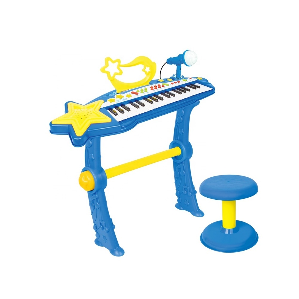 Funny Keyboard Electronic Organ toy kids musical instruments set with 37 Keys .