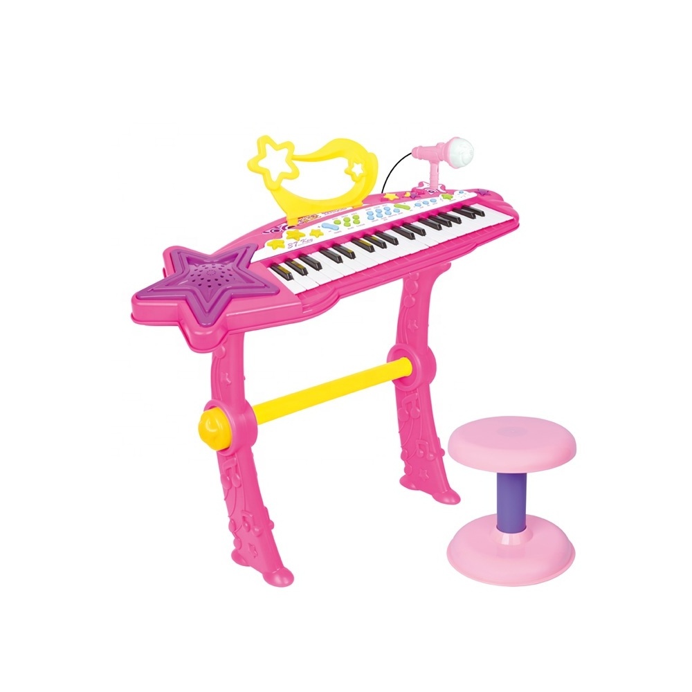 Funny Keyboard Electronic Organ toy kids musical instruments set with 37 Keys .