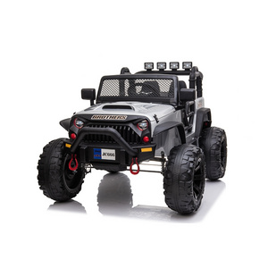 4X4 big 2 seater Electric power wheel 12v kids ride on CARS with remote control Eva wheels, leather seater MP4 UTV FOR BIG KIDS