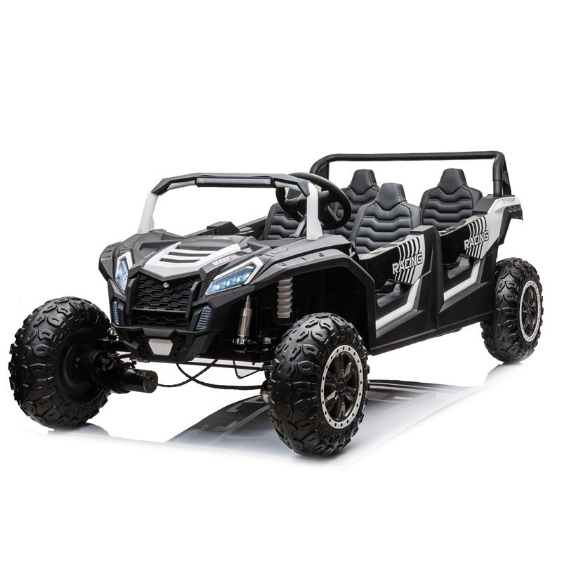 4 seaters 24 Volt Big UTV Child Electric Car Kids UTV Ride On Car Battery kids toy car with remote control Leather seater