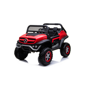 Rechargeable Battery Powered Kids Suv Licensed Unimog Kids UTV children's car ride on car 24v battery cars