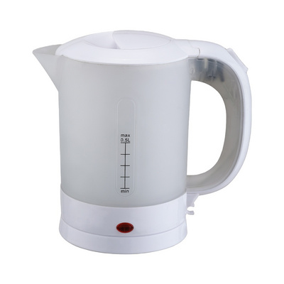 0.5L plastic electric car  portable travel electric water cup mini portable electric kettle