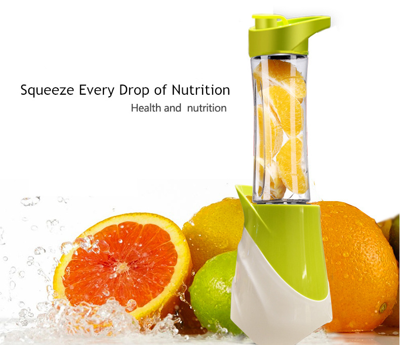 fruit smoothie bottle blenders cold press juicer BPA free with high speed fruit grinder