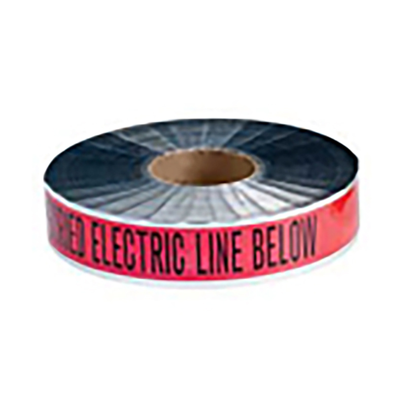 Custom Detectable Non Adhesive PE Electrical Roll Support Pvc Esd Road Floor Flagging Warning Marking Tape