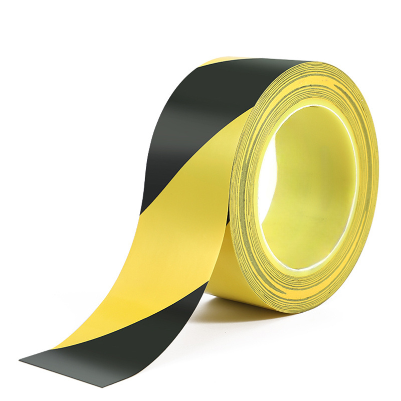 Custom Printed Outdoor Detective High Visibility Soccer Field Caution Crime Scene Concrete Marking Pipe Caution Pvc Marking Tape