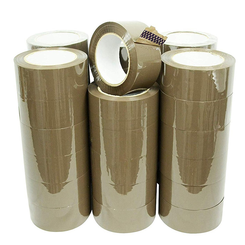 Super Clear Pure Bopp Packing Gum Tape Jumbo Roll Adhesive 7 Mm 75Mm Pvc Glue Packing Tape Customizable