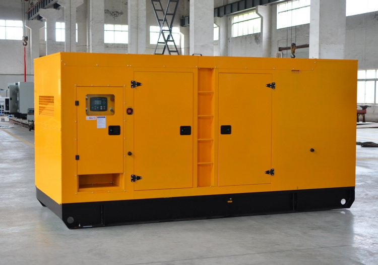 Hot product self excited 480kw diesel generator powered by Cumins KTA19-G8 600kva diesel generator with control system