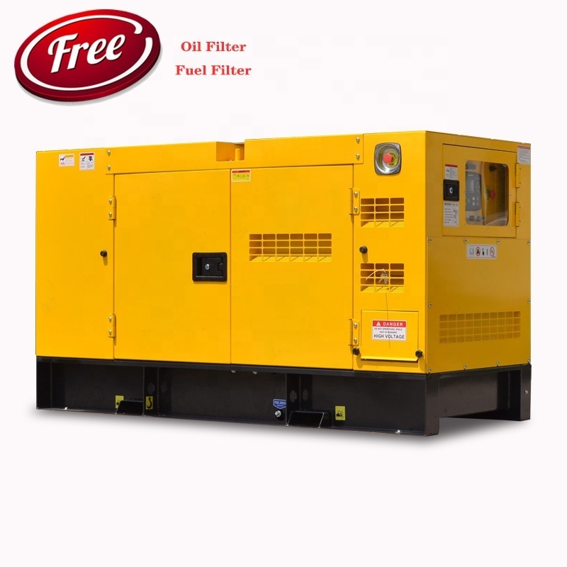 Power by Cummins Engine super soundproof 80kva 90kva 100kva diesel generator electrical 64kw 70kw 80kw