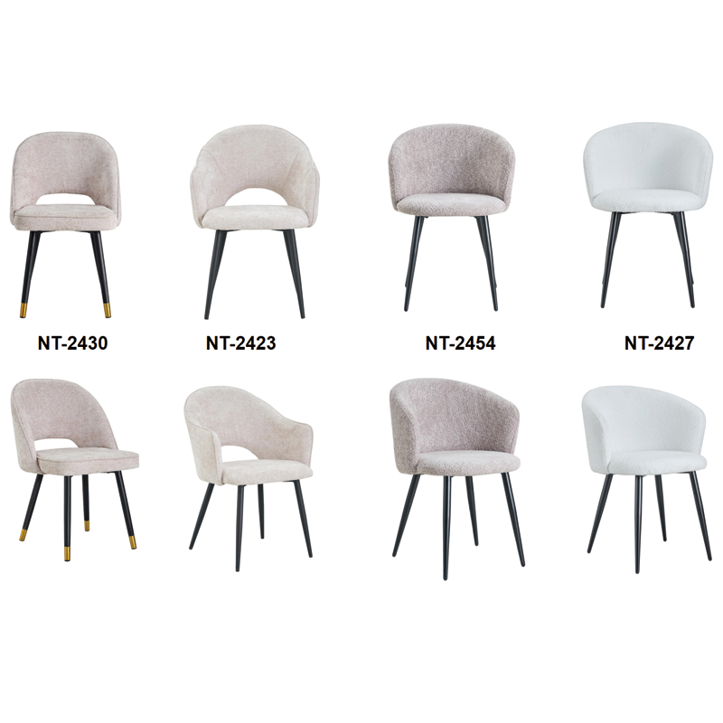 Wholesale Modern Cheap Home Furniture Nordic Style Hotel Restaurant Dining Room Chair Comfortable Upholstered Dining Chairs