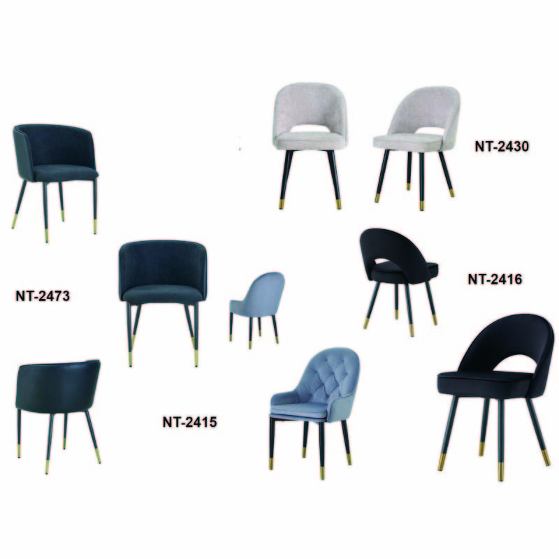 Wholesale Modern Cheap Home Furniture Nordic Style Hotel Restaurant Dining Room Chair Comfortable Upholstered Dining Chairs