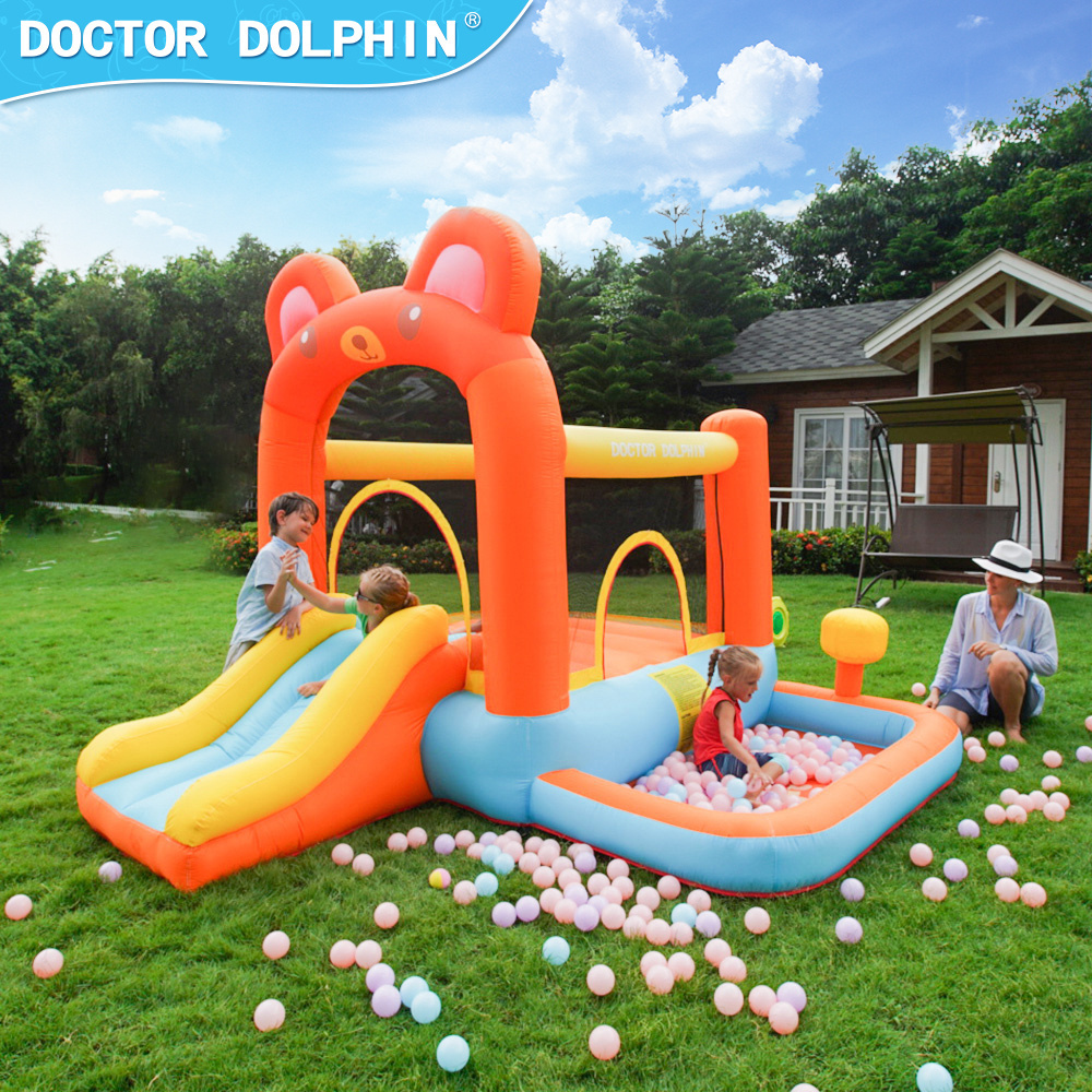 Doctor Dolphin rent out jumping house bouncy castle games inflatable bounce house for kids