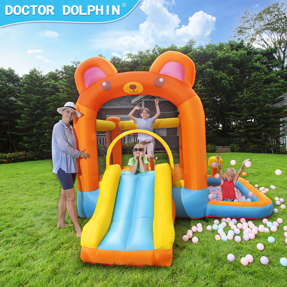 Doctor Dolphin rent out jumping house bouncy castle games inflatable bounce house for kids