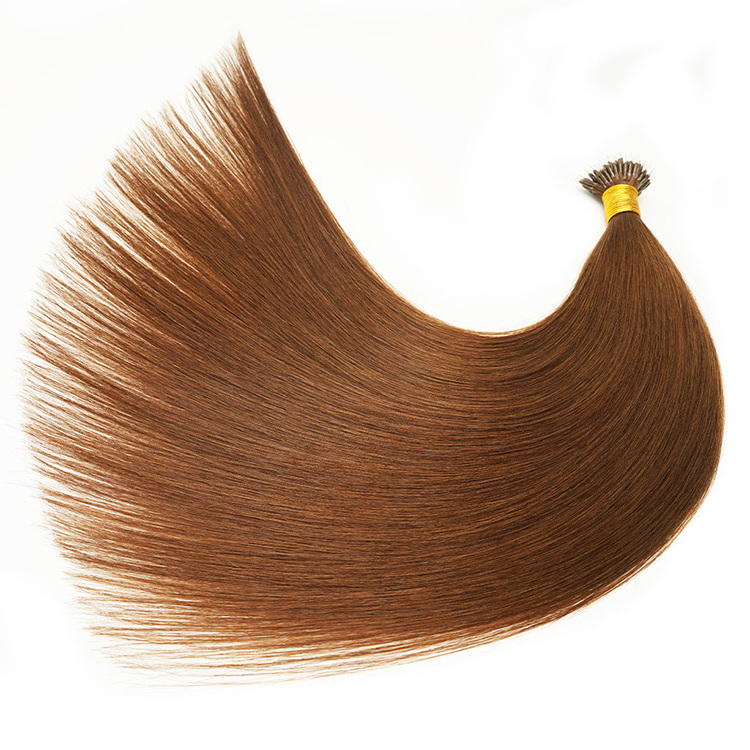 nano ring Double Drawn Russian Human Hair Extensions Micro bead virgin human hair extension