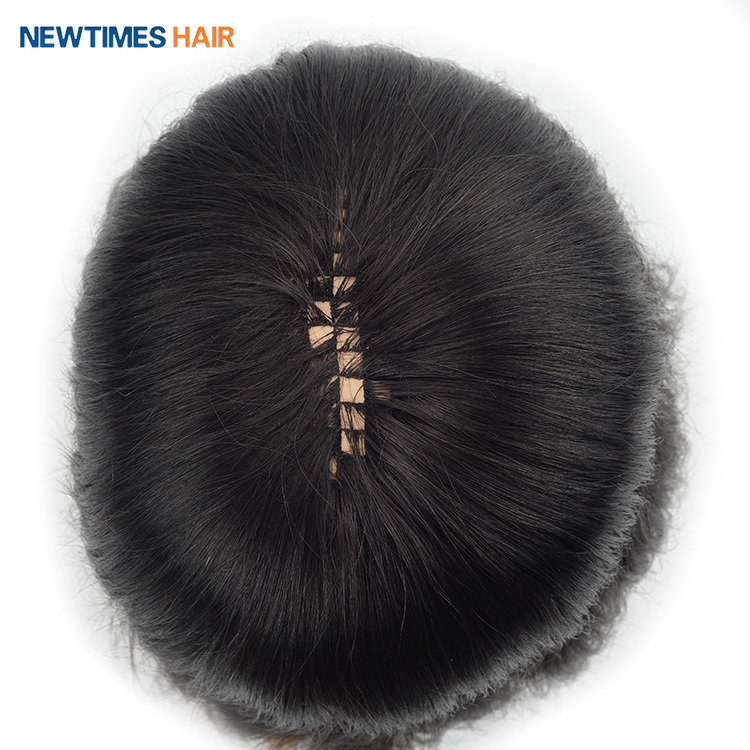 Newtimeshair custom mongolian human virgin hair integration system closure wig for women topper