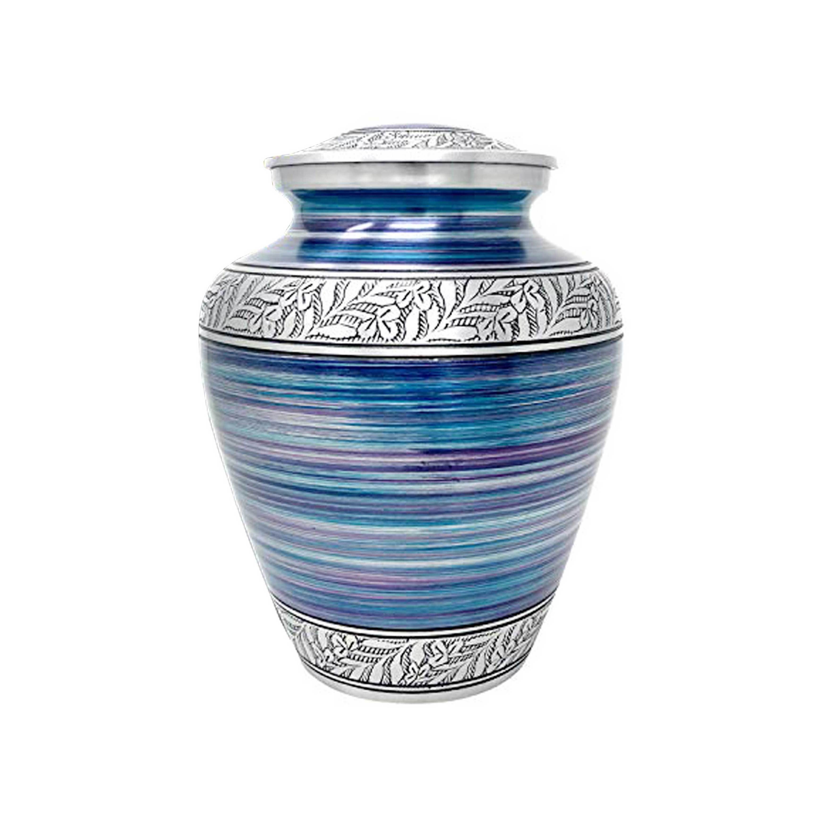 Hot Selling Well Polished Lapiz Lazuli Cremation Urn Best Grade Urn Necklaces for Ashes Customized Black Gold Marble Printed Met