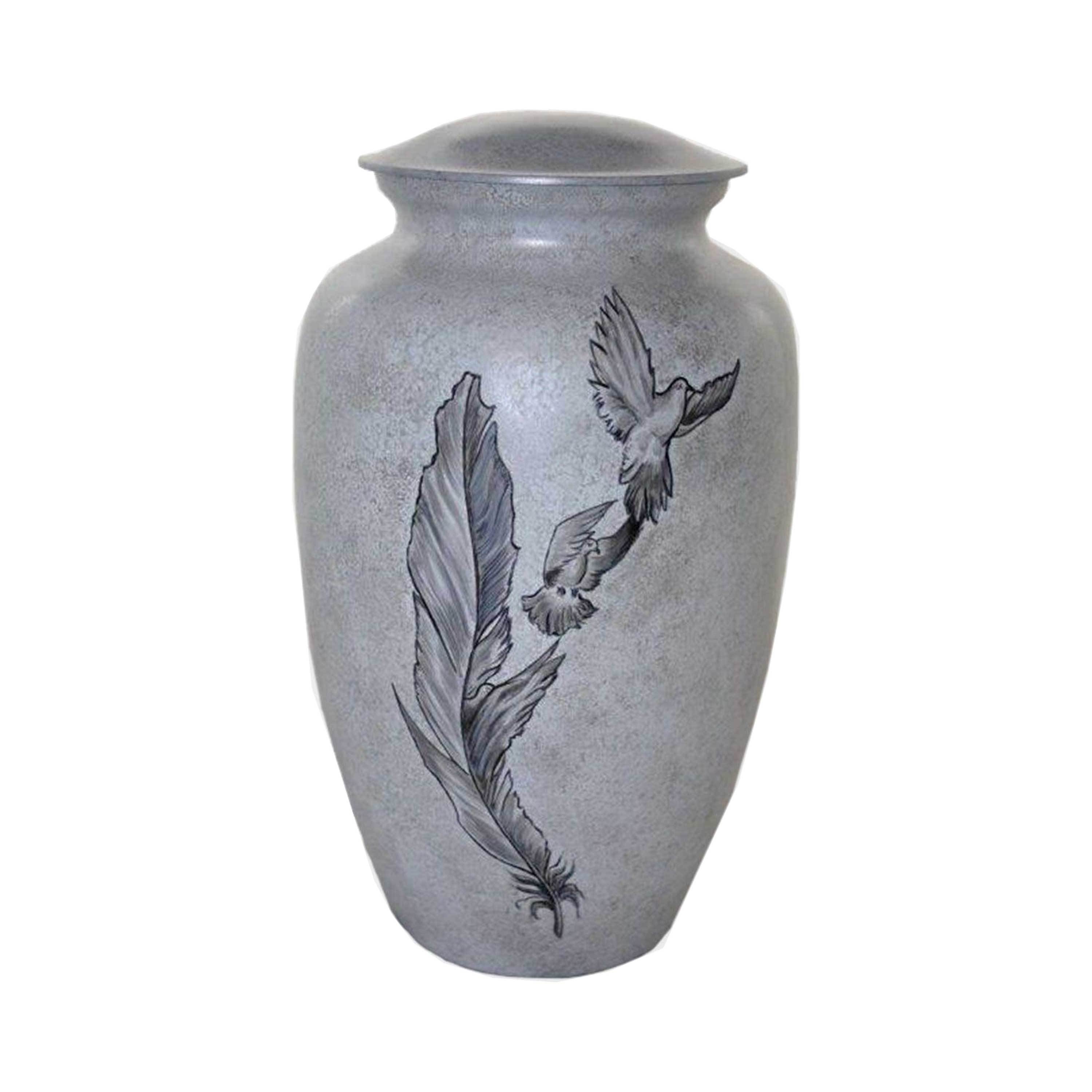 Cigarette Ashes Texture Stone Classic Urn Top Quality Funeral Supplies Factory Price Casket Metal Funeral Urn Cremation HumanURN