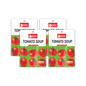 Hot Selling Halal Delicious Instant-cooking Soup Restaurant Tomato Soup For Meal Hot Pot Base Seasoning Hotpot Soup Base