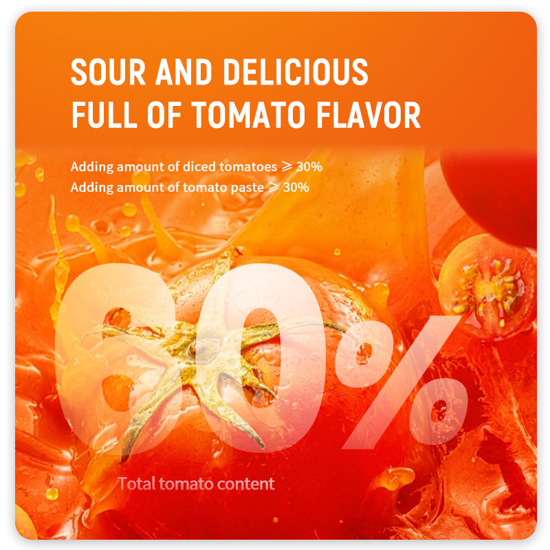 Hot sale delicious instant-cooking soup restaurant tomato soup for meal hot pot base seasoning hotpot soup base