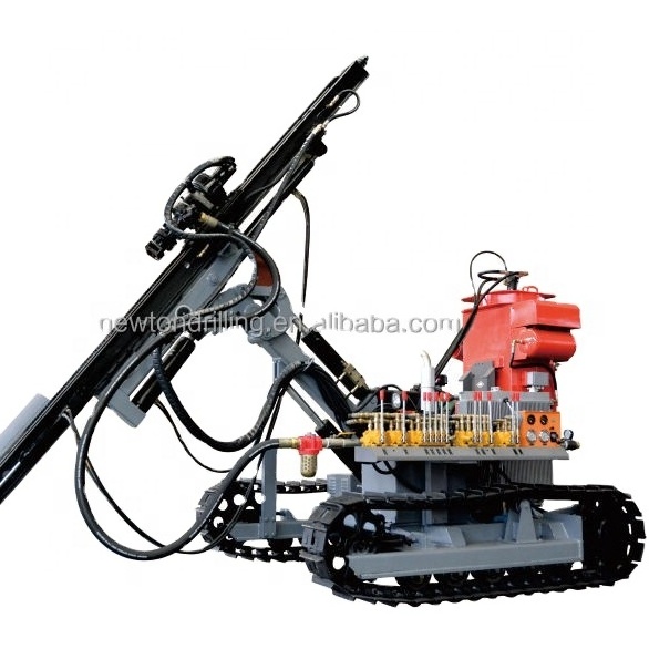 Small HC725B1 pneumatic & hydraulic mechanical mini portable surface drilling rigs for mining