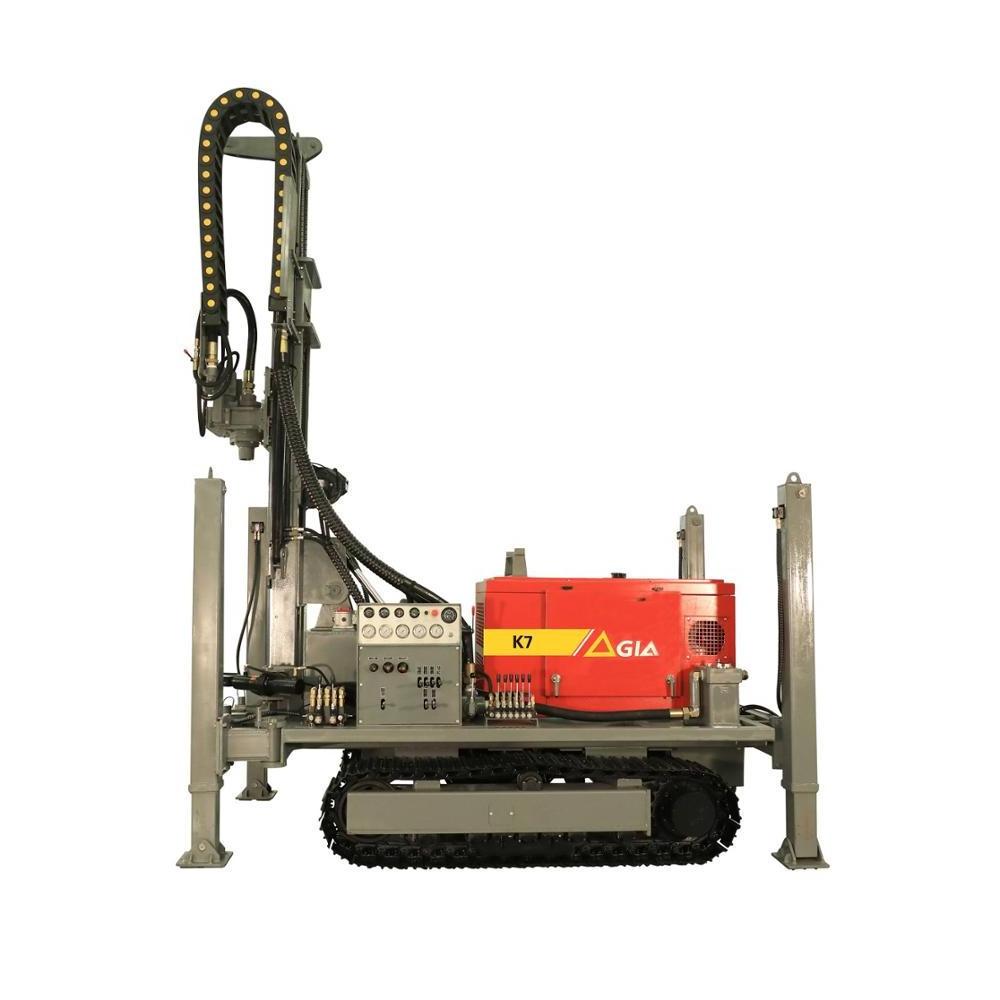 China High Quality Portable Deep Water Well Rotary Crawler Drilling Rig