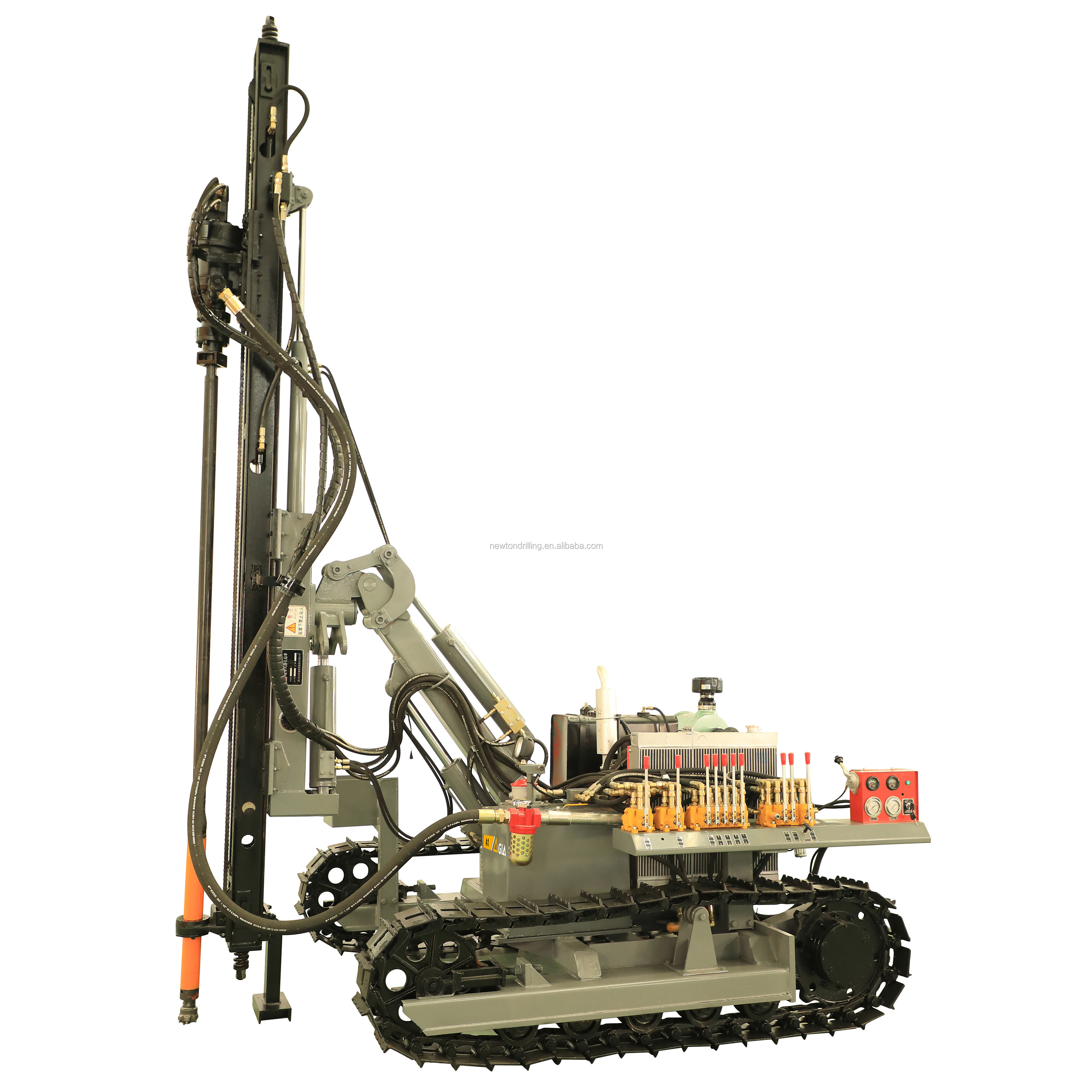 China High Quality Portable Deep Water Well Rotary Crawler Drilling Rig