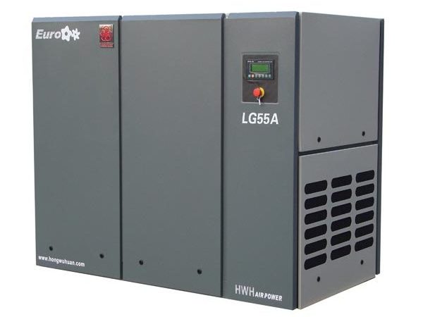 10bar oil injected rotary VSD screw air compressor with CE quality frequency inverter parts 50hp