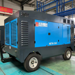 30 bar hongwuhuan group air compressor 36 m3/min diesel screw air compressor for water well