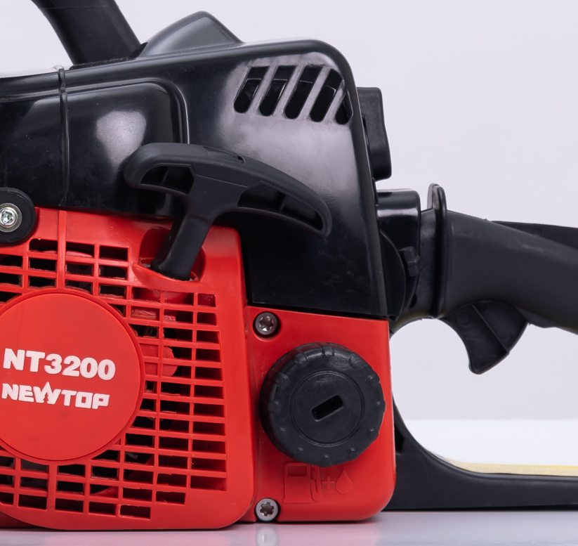 petrol chainsaw with electric start 32cc machine for cut trees