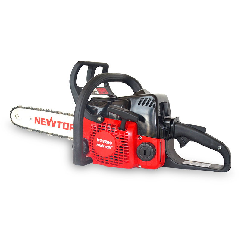 petrol chainsaw with electric start 32cc machine for cut trees