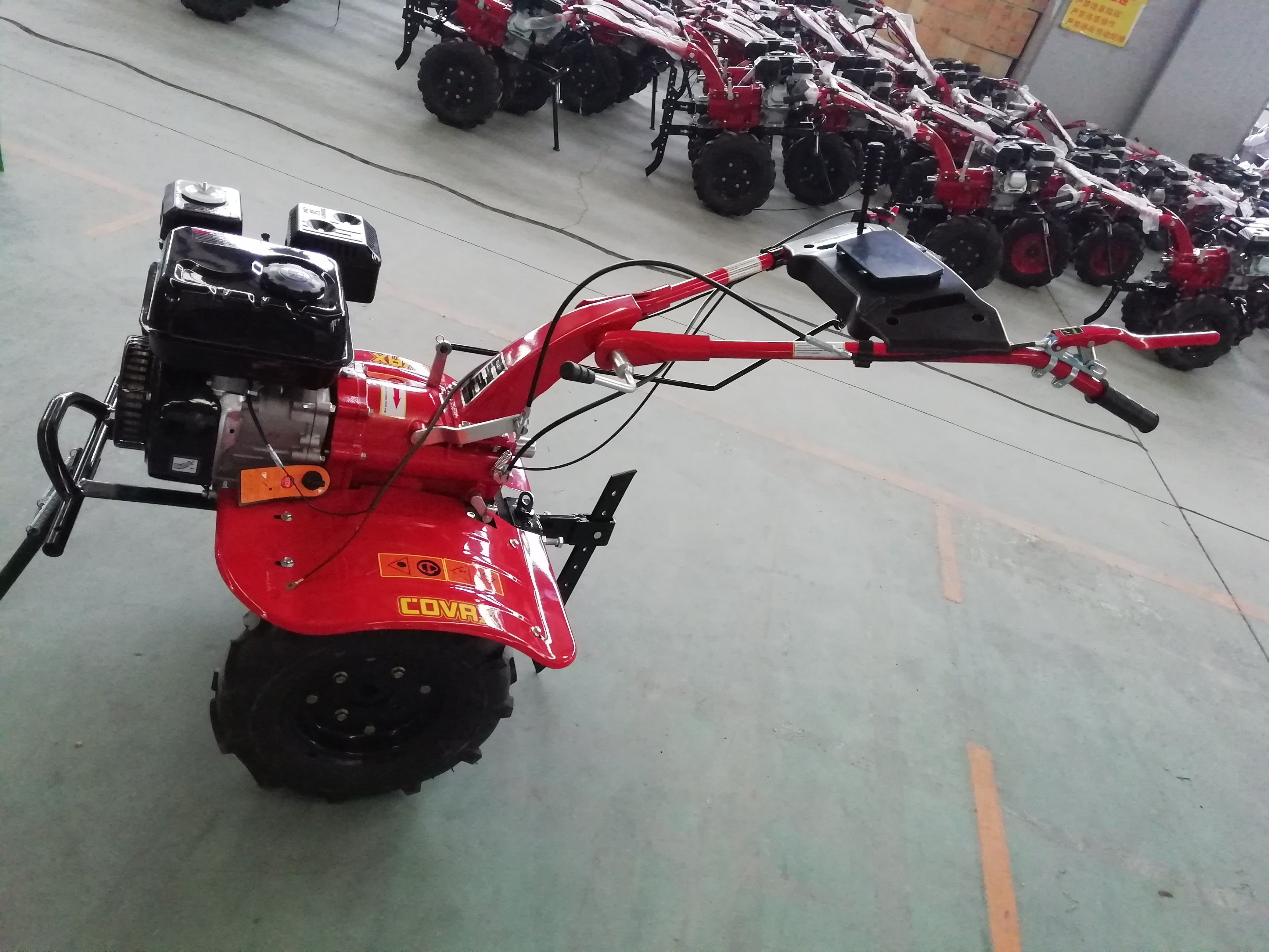 Agricultural machinery Mini Land Cultivation Machine 7HP garden tractor cultivators home power tiller cultivator