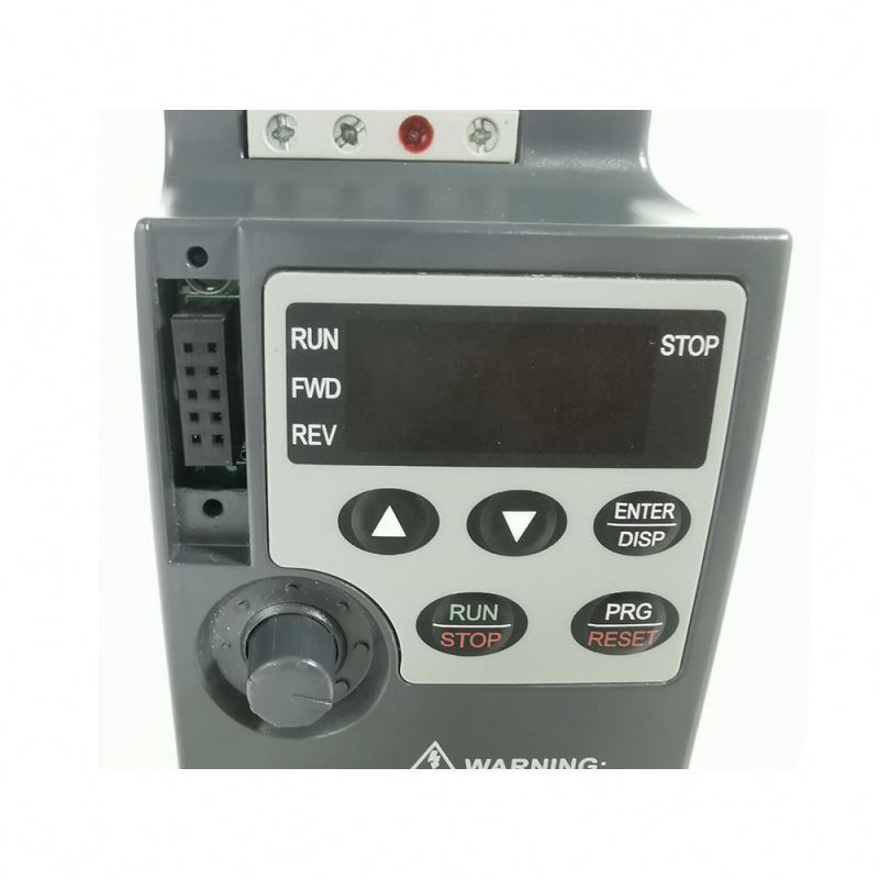 OEM Manufacturer Frequency Inverter Vfd-EL 0.4Kw 0.75Kw 2.2Kw 220V Single Phase To 3 Phase 380V Vfd Inverters