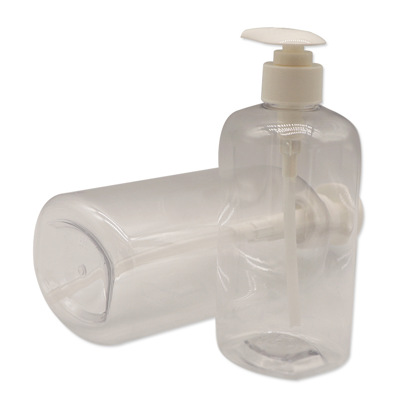 Hot Sale 500ml  Plastic Press Bottle for Shampoo Shower Gel packing  Wholesale