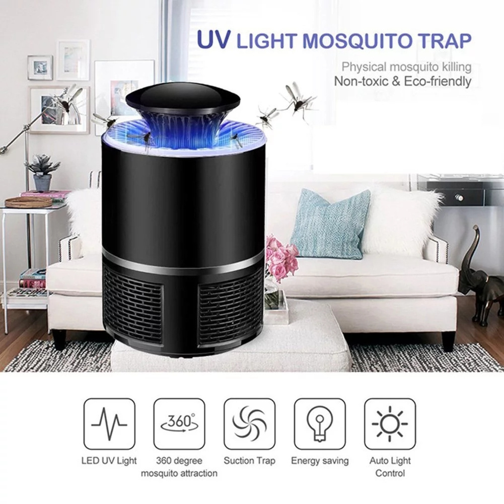 Pest Control Mini LED Night Light Anti-mosquito Lamp Insect Repellent Mosquito Killer Night mosquito killer lamp