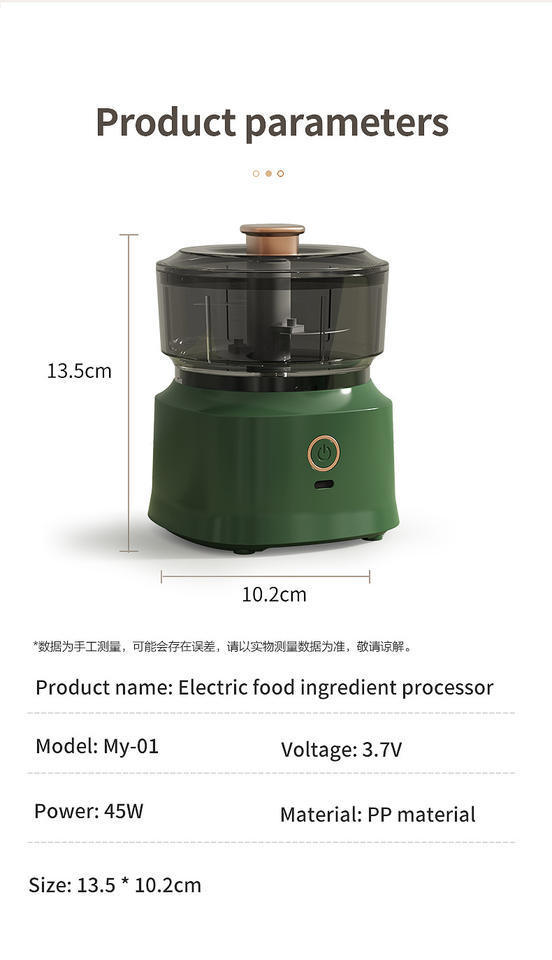 2024 New Products High Quality Kitchen Appliance Electric Meat Shredder Meat Grinders Pounder Food Chopper