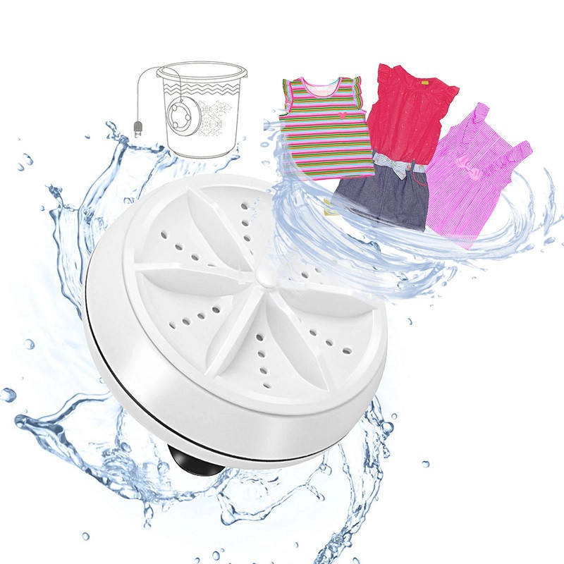 Turbo Washing Underwear Socks Dress Shoes Clothes Machine Ultrasonic Turbine Washer  Ultrasonic Washing Machine For Socks Shoes