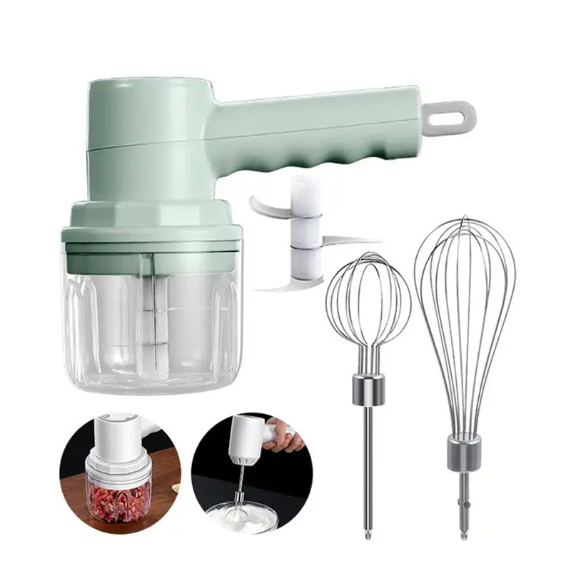 60s Fast mixing Wireless Electric Whisk 3 Speed adjustment Mini cream automatic whip EB01 Hand-held charging mixing machine